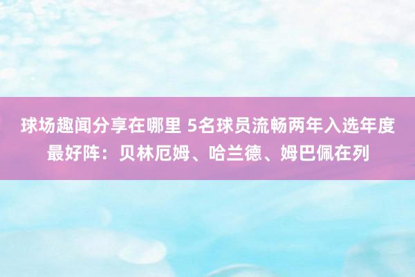 球场趣闻分享在哪里 5名球员流畅两年入选年度最好阵：贝林厄姆、哈兰德、姆巴佩在列